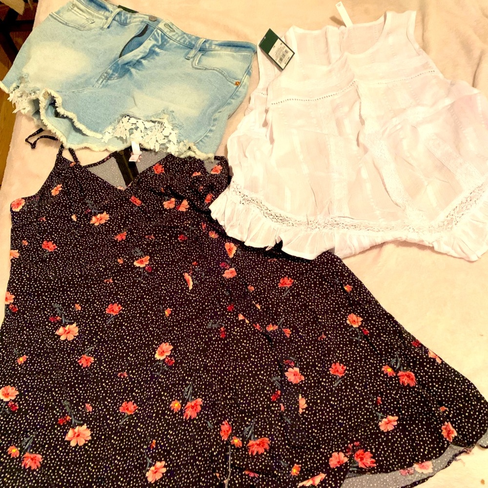Target brand clothes - never worn. Tags on 2 items